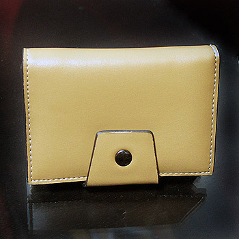 個性化名片夾馬卡龍色-MP-015-杏仁黃